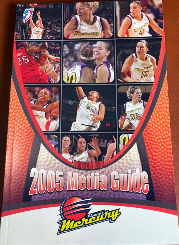 2005 Phoenix Mercury media guide