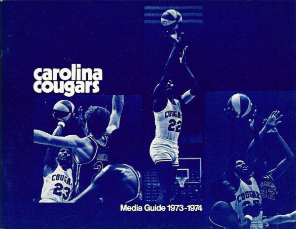 1973-74 Carolina Cougars media guide