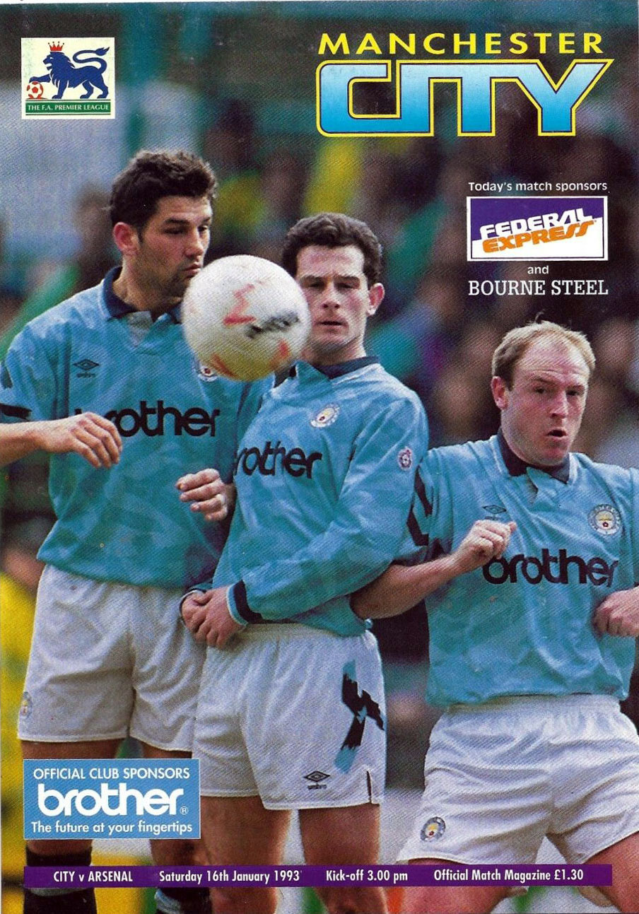 Manchester City vs. Arsenal (January 16, 1993)