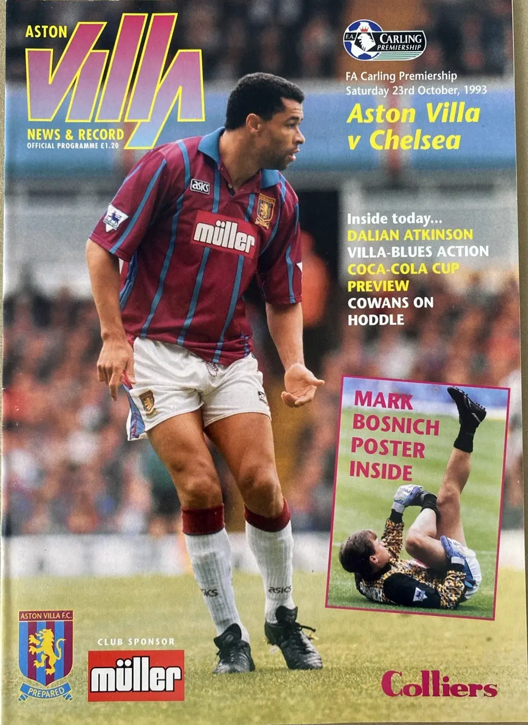 Aston Villa vs. Chelsea (October 23, 1993)