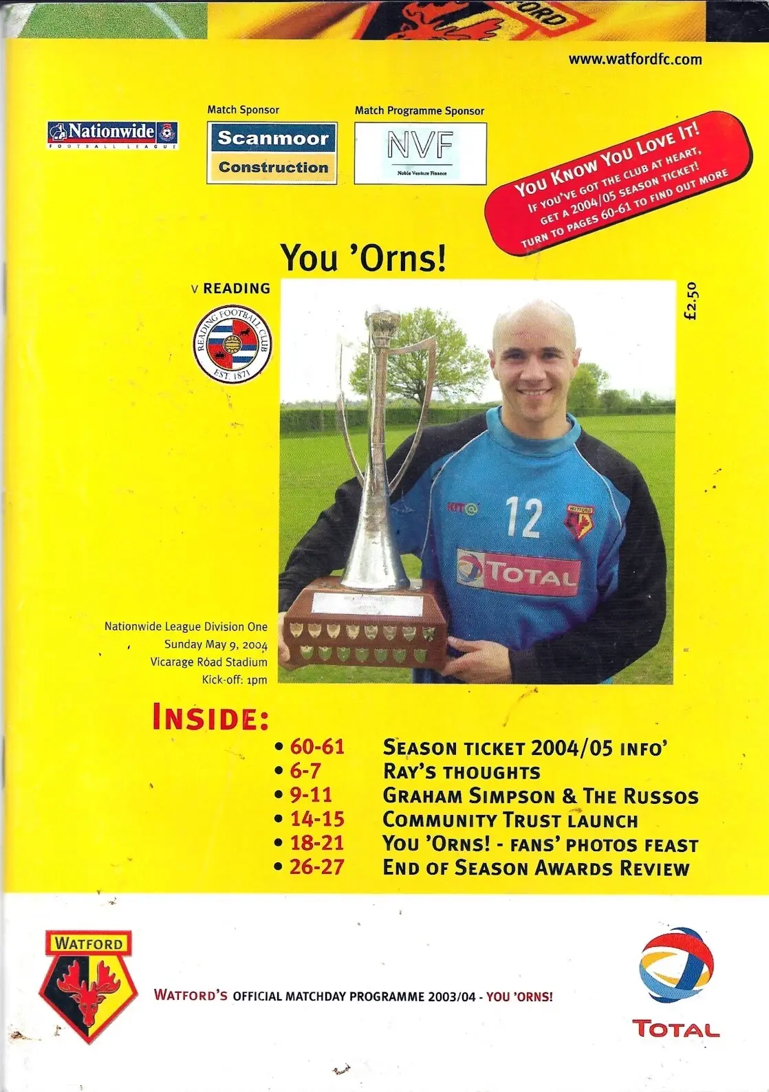 Watford vs. Reading (May 9, 2004)