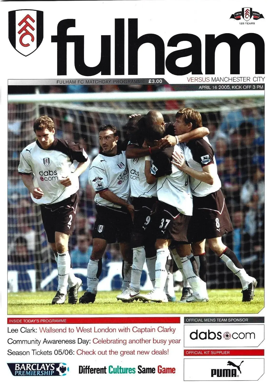 Fulham vs. Manchester City (April 16, 2005)