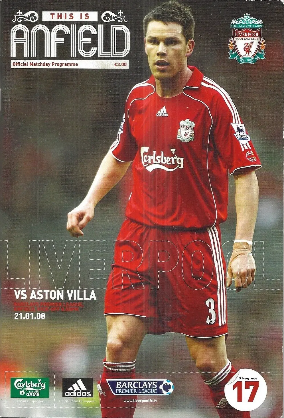 Liverpool vs. Aston Villa (January 21, 2008)