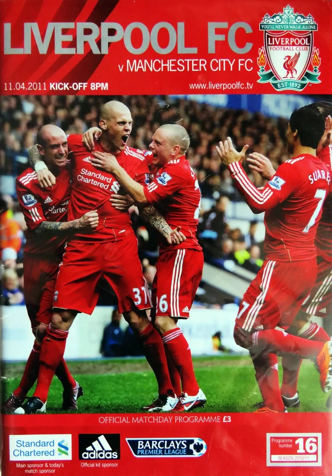 Liverpool vs. Manchester City (April 11, 2011)