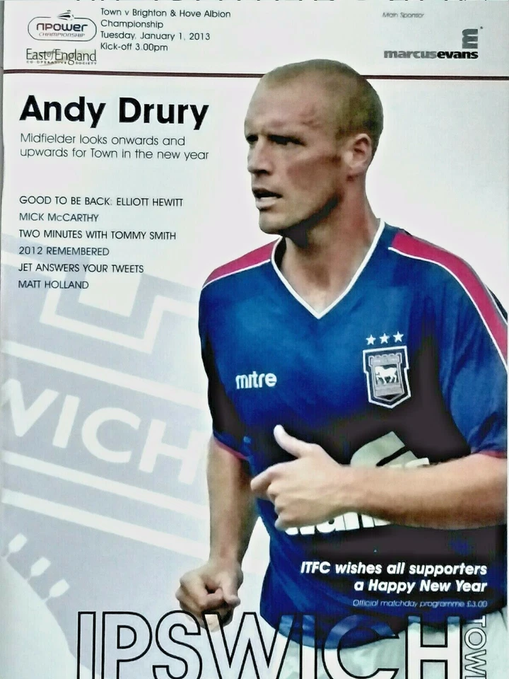 Ipswich Town vs. Brighton & Hove Albion (January 1, 2013)