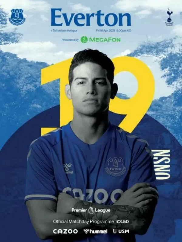 Everton vs. Tottenham Hotspur (April 16, 2021)