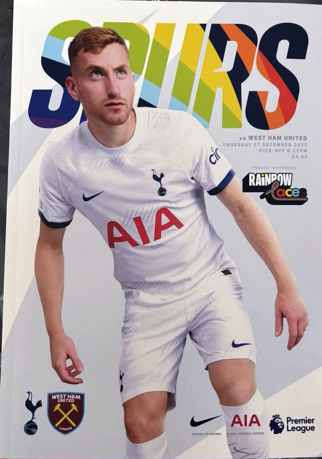 Tottenham Hotspur vs. West Ham United (December 7, 2023)