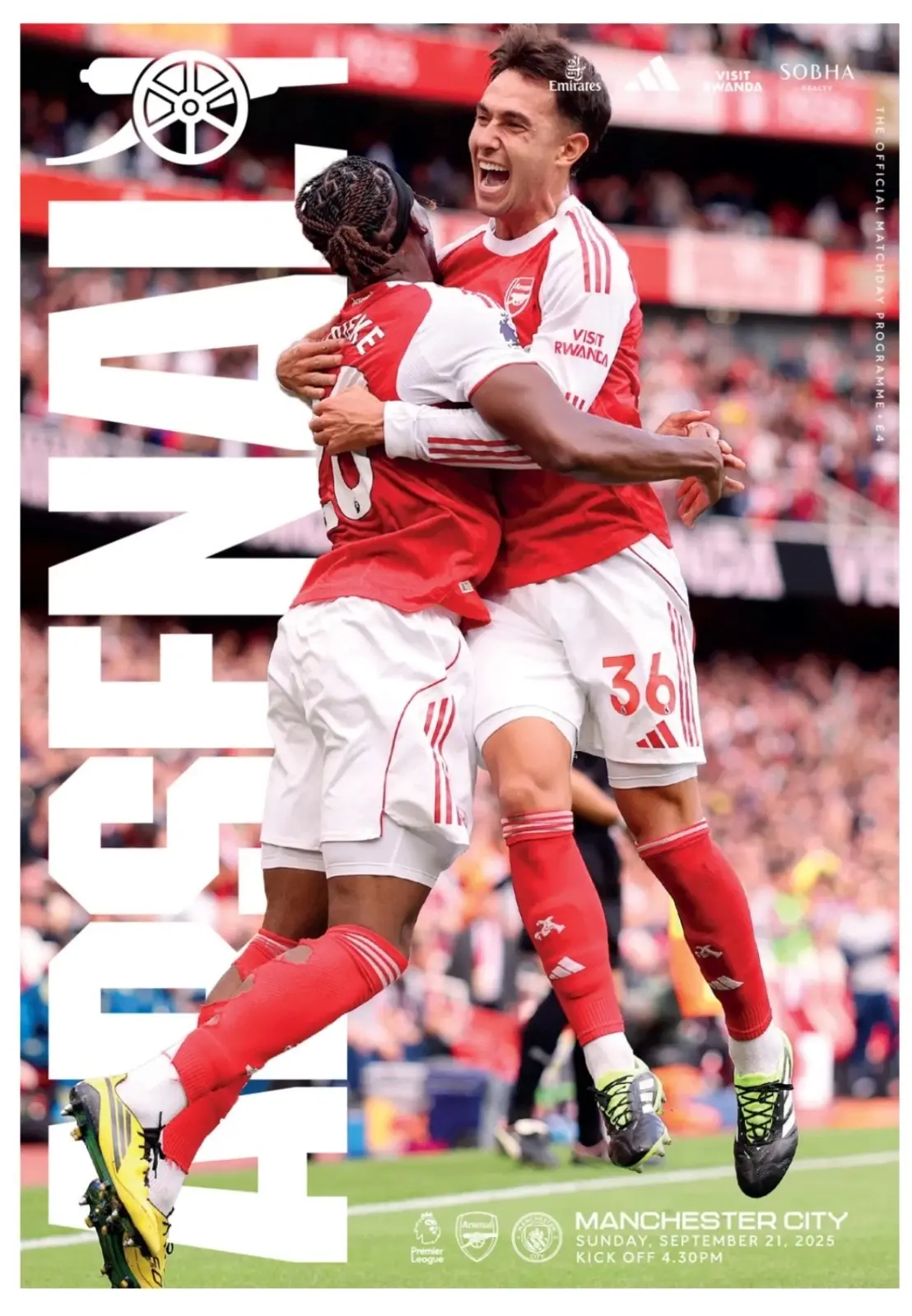 Arsenal vs. Manchester City (September 21, 2025)