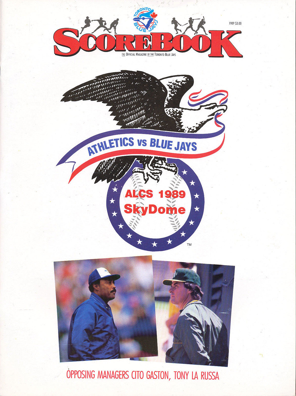 1989 Toronto Blue Jays ALCS program