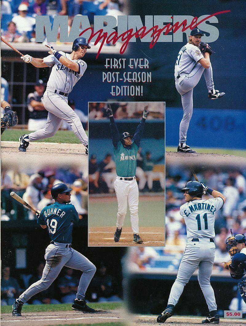 1995 Seattle Mariners ALDS program