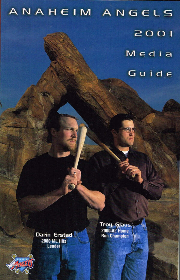 2001 Anaheim Angels media guide