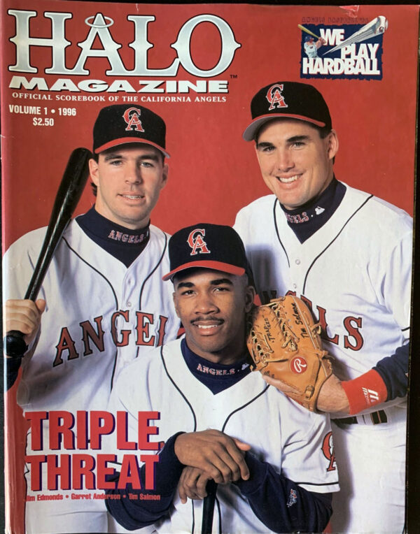 1996 California Angels program