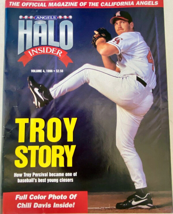 1996 California Angels program
