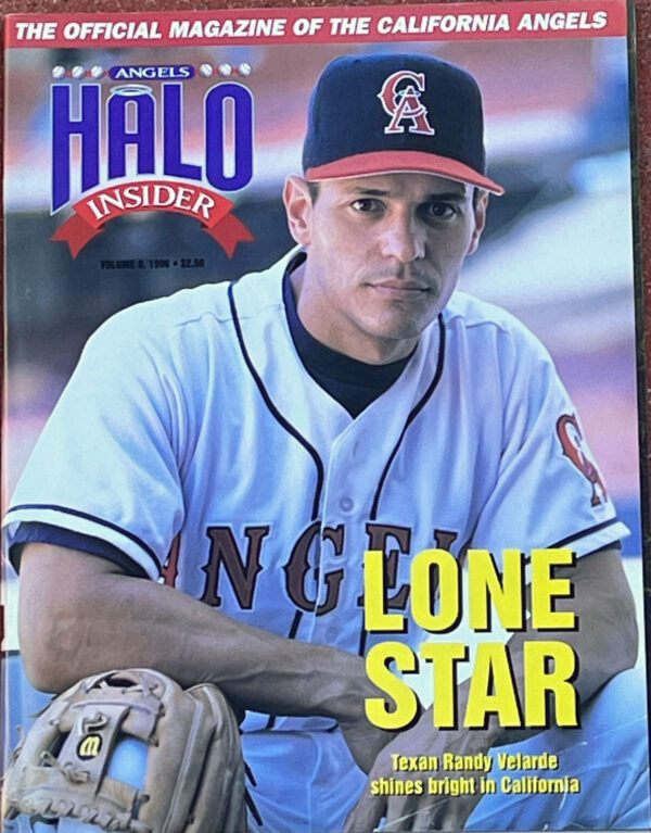 1996 California Angels program