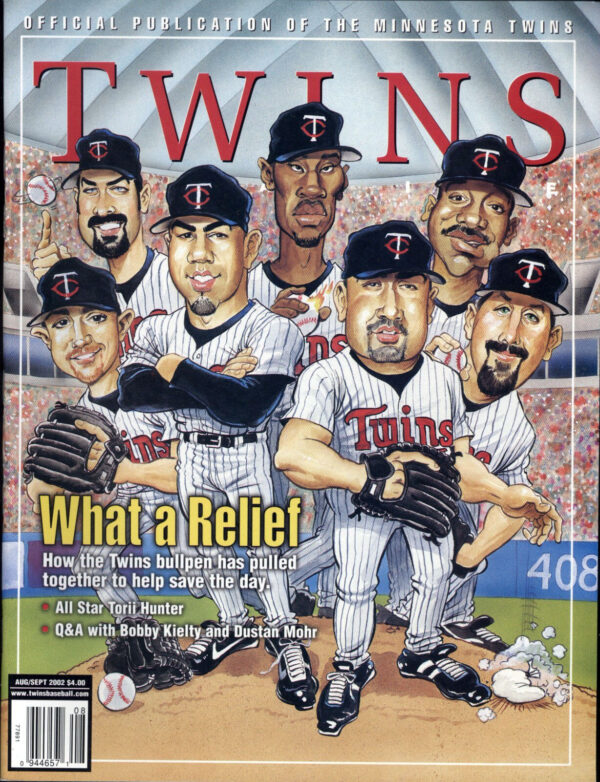2002 Minnesota Twins program