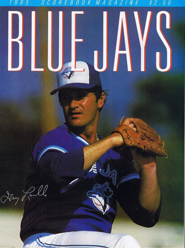 1985 Toronto Blue Jays program
