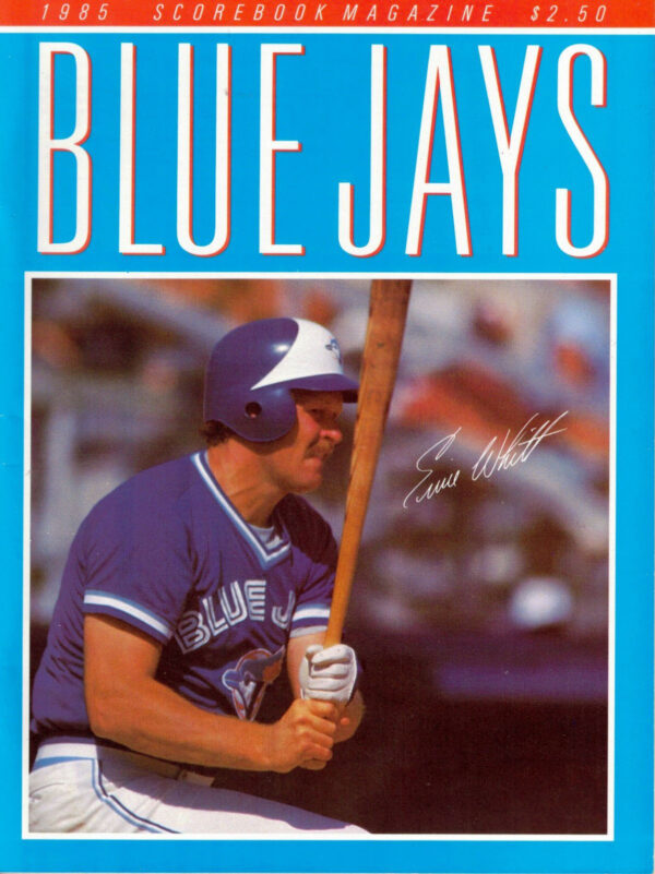 1985 Toronto Blue Jays program