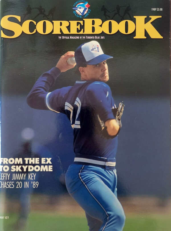 1989 Toronto Blue Jays program