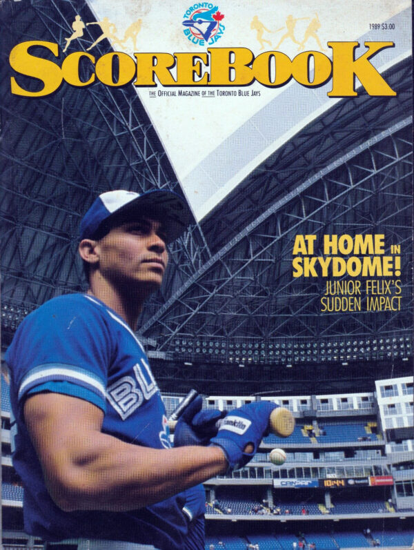 1989 Toronto Blue Jays program