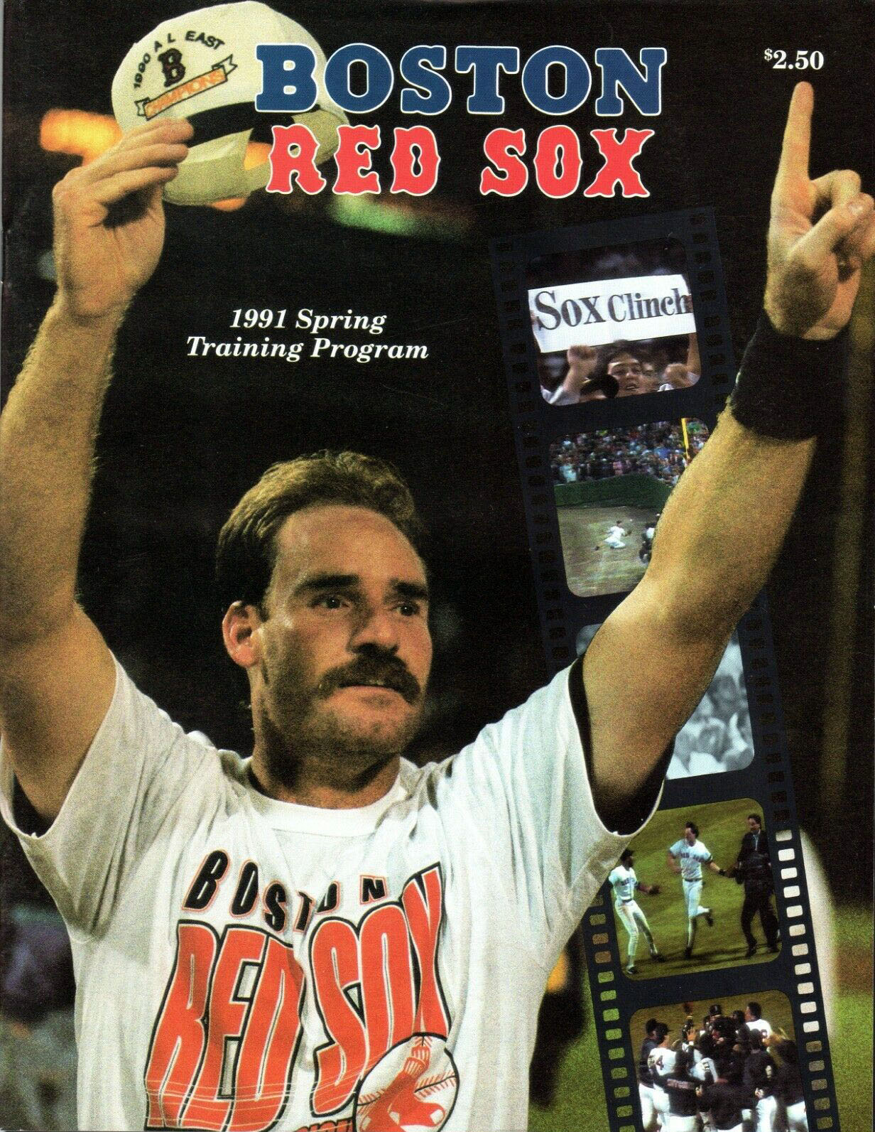 1991 Boston Red Sox spring training program