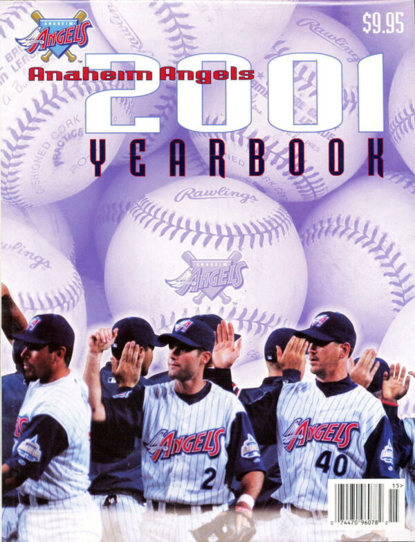 2001 Anaheim Angels yearbook