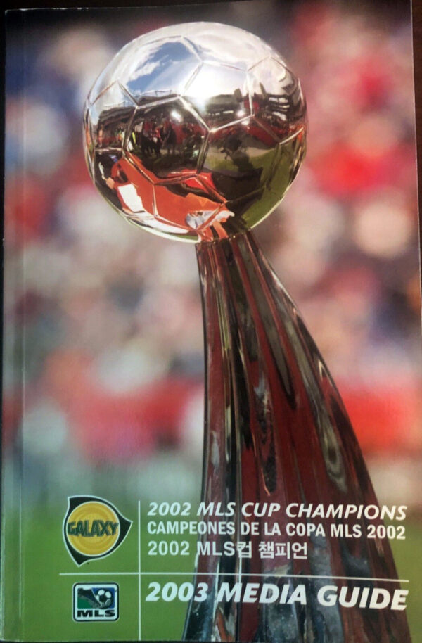 2003 LA Galaxy media guide