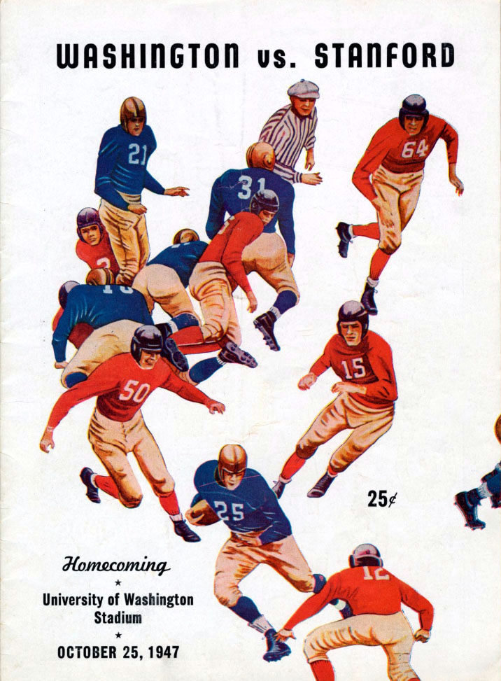 Washington Huskies vs. Stanford Indians (October 25, 1947)
