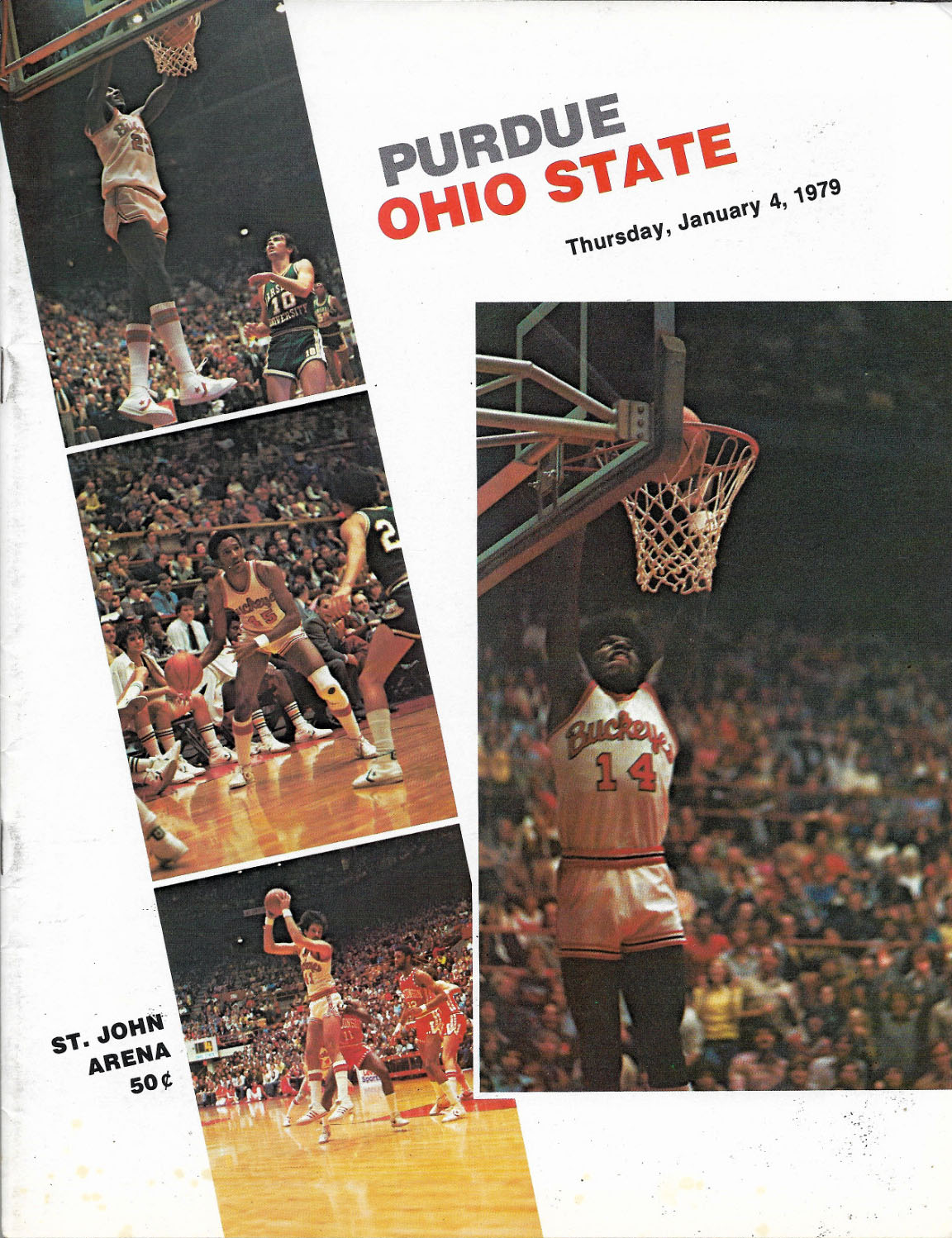 Ohio State Buckeyes vs. Purdue Boilermakers (January 4, 1979)