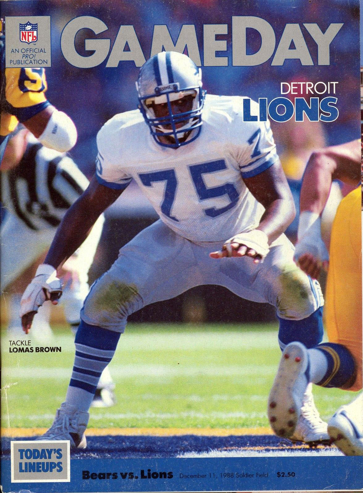 Chicago Bears vs. Detroit Lions (December 11, 1988)