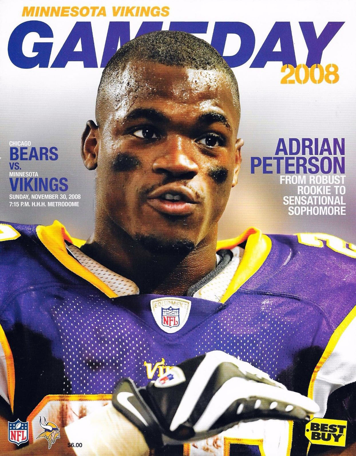 Minnesota Vikings vs. Chicago Bears (November 30, 2008)