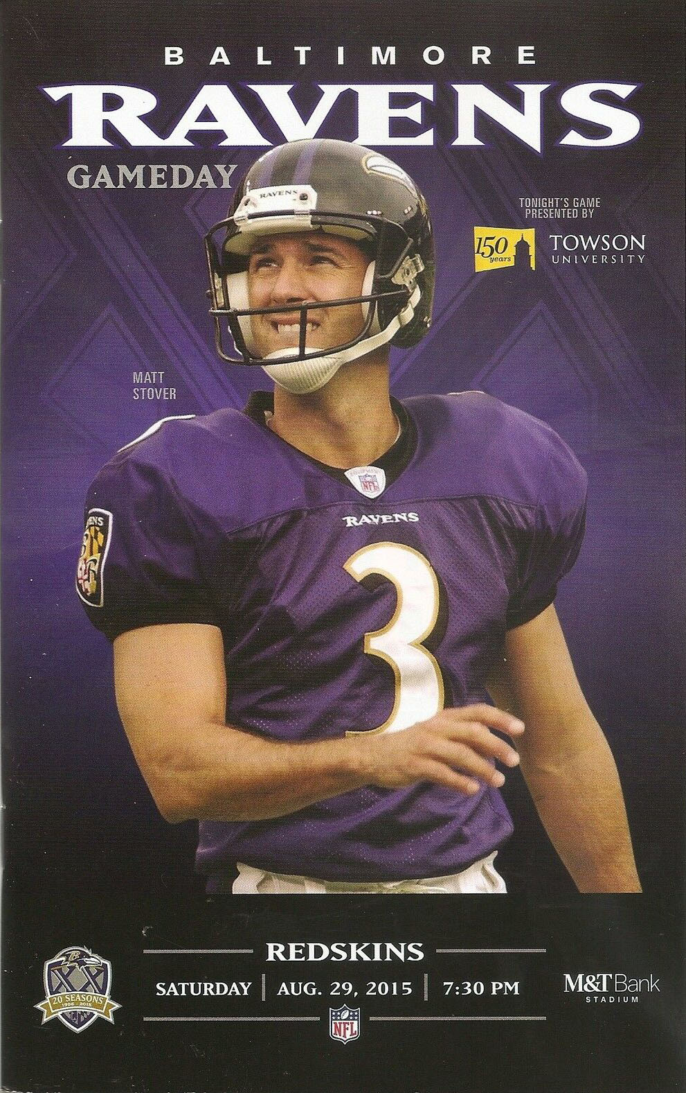 Baltimore Ravens vs. Washington Redskins (August 29, 2015)