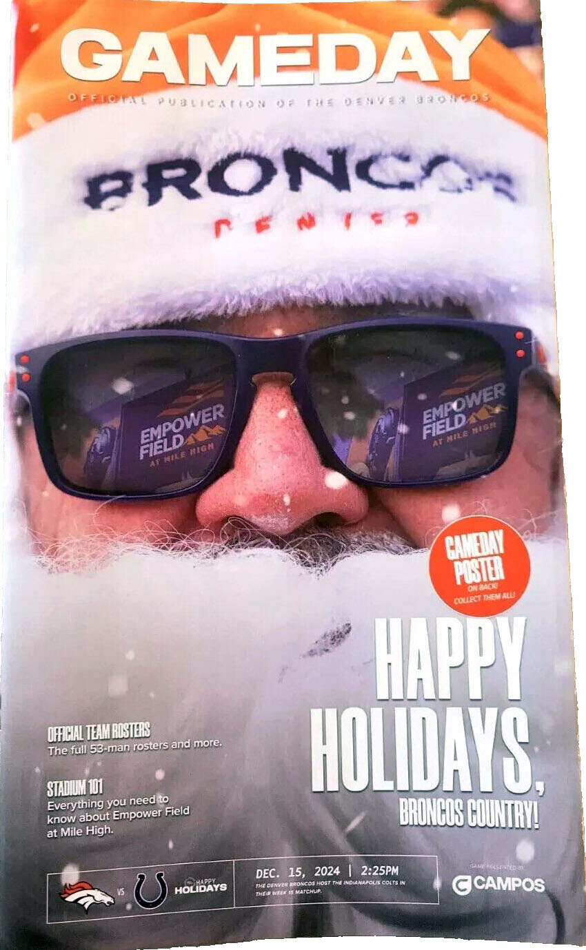 Denver Broncos vs. Indianapolis Colts (December 15, 2024)