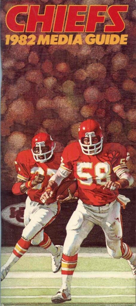 1982 Kansas City Chiefs media guide