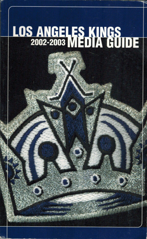 2002-03 Los Angeles Kings media guide