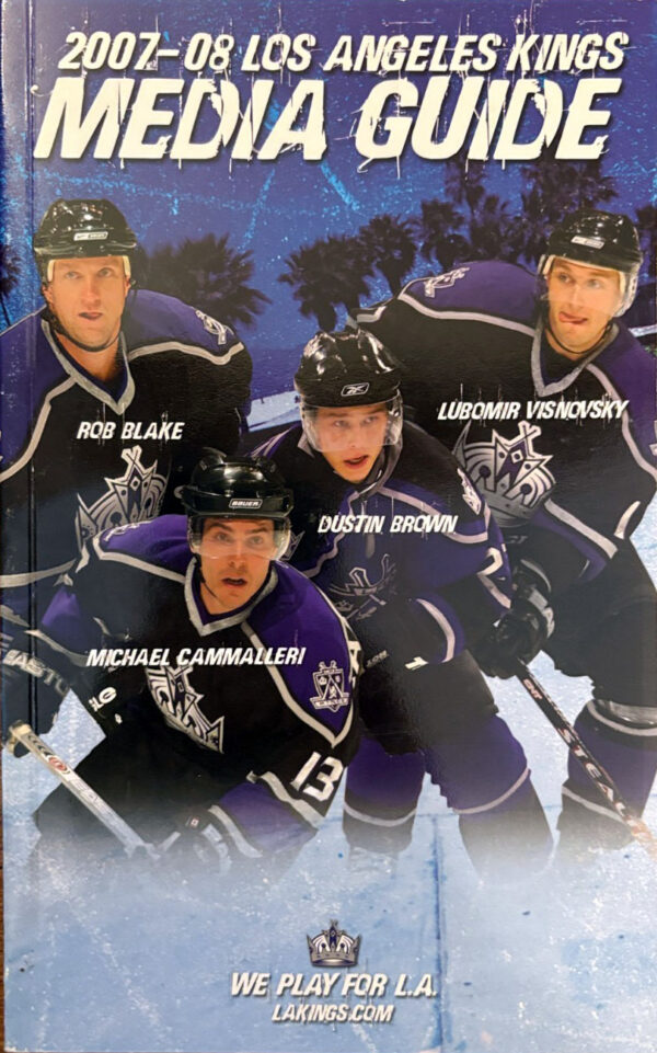 2007-08 Los Angeles Kings media guide