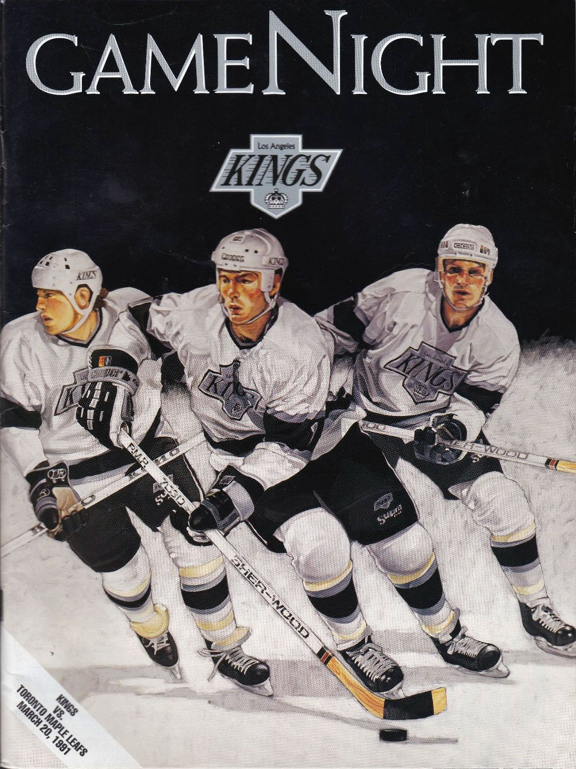 1990-91 Los Angeles Kings program