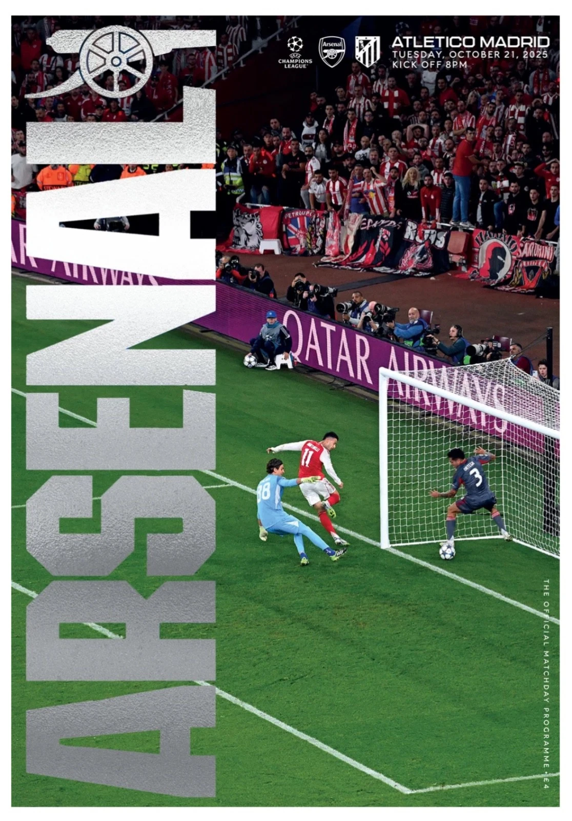 Arsenal vs. Atlético Madrid (October 21, 2025)