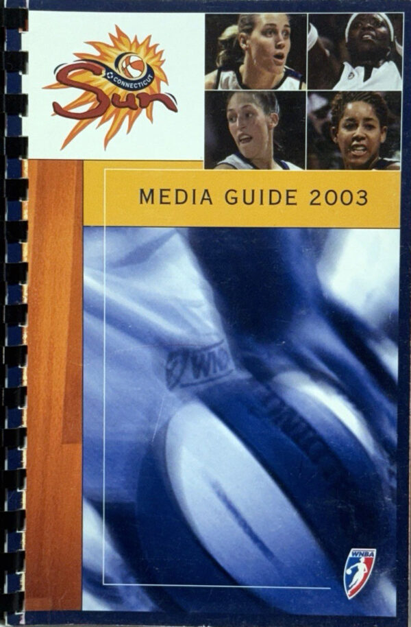 2003 Connecticut Sun media guide