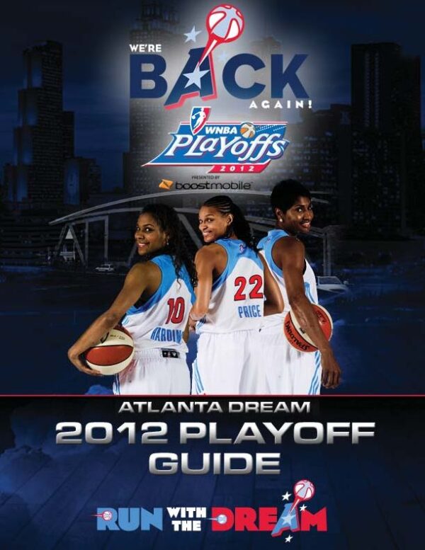 2012 Atlanta Dream playoff media guide