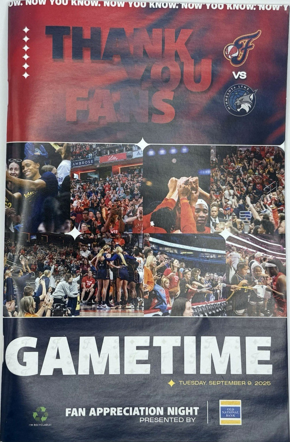 2025 Indiana Fever program