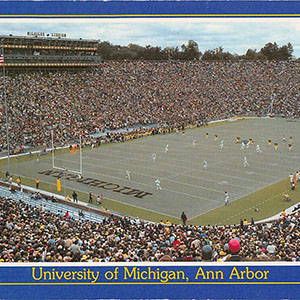 Michigan Stadium Postcards