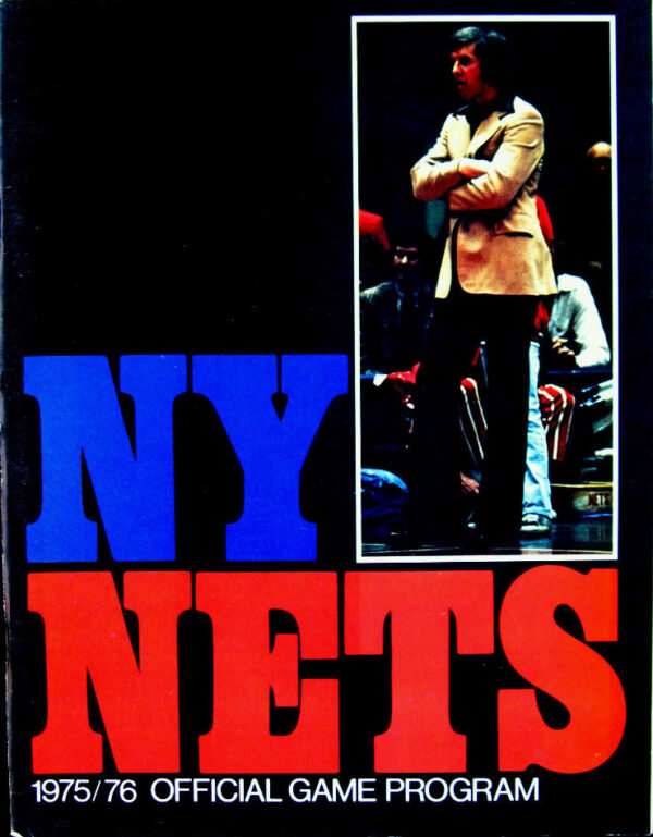 1975-76 New York Nets program