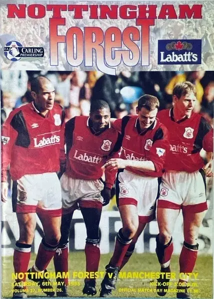 Nottingham Forest vs. Manchester City (May 6, 1995)