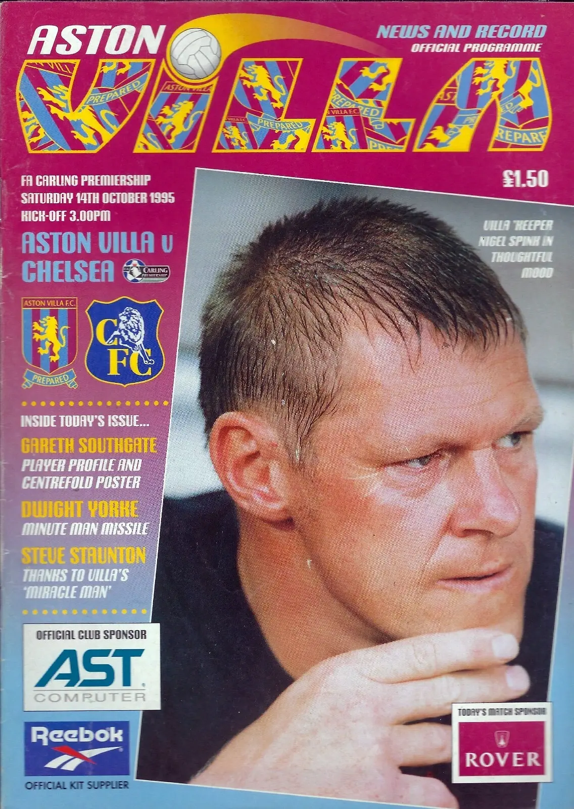 Aston Villa vs. Chelsea (October 14, 1995)