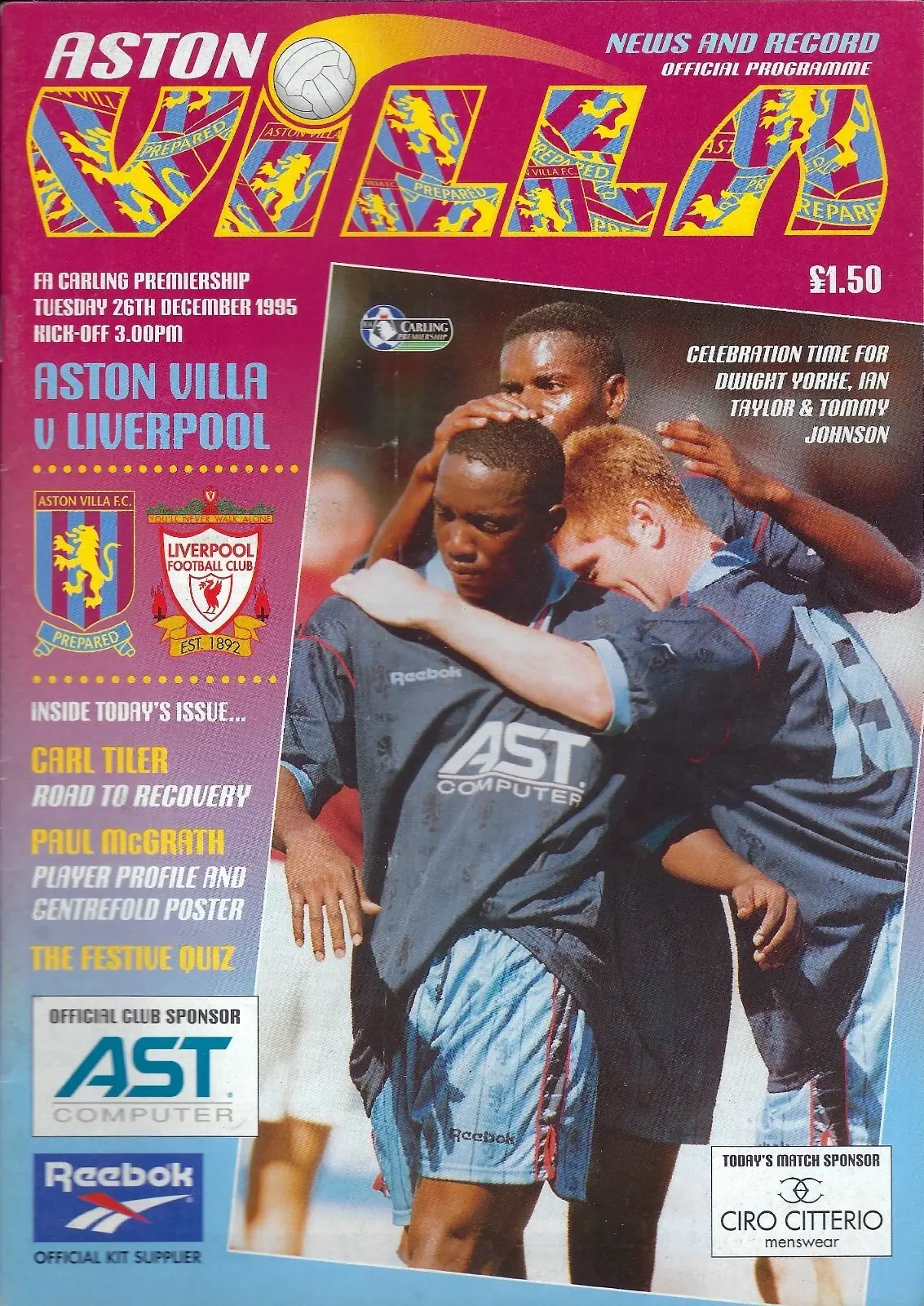 Aston Villa vs. Liverpool (January 31, 1996)