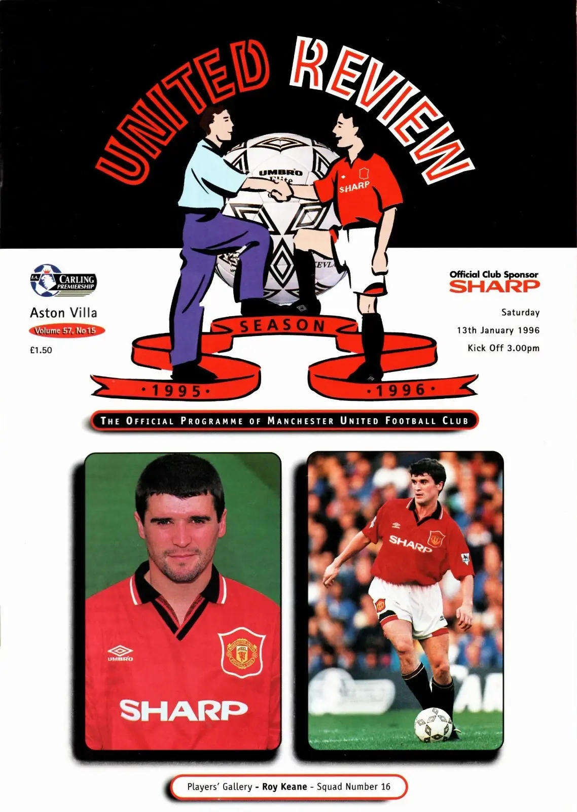 Manchester United vs. Aston Villa (January 13, 1996)