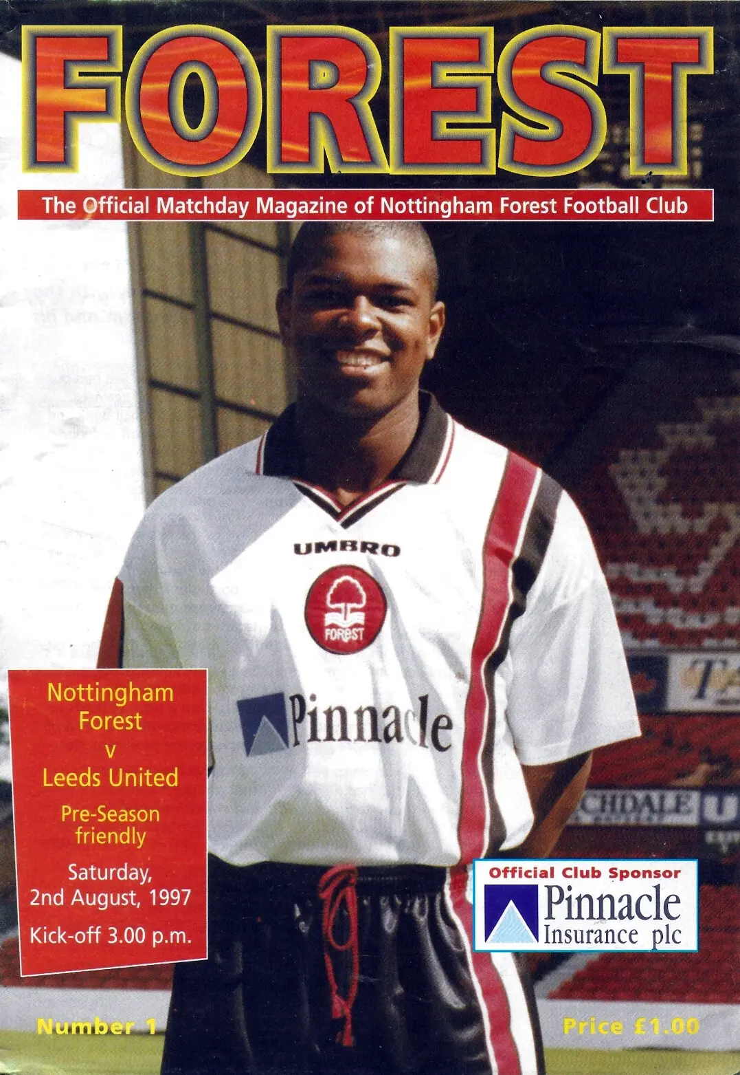Nottingham Forest vs. Leeds United (August 2, 1997)