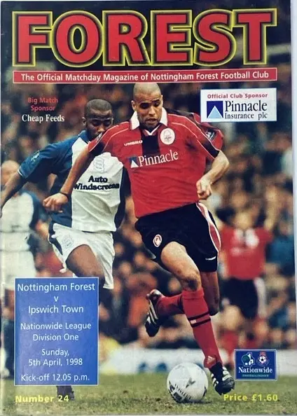 Nottingham Forest vs. Ipswich Town (April 5, 1998)