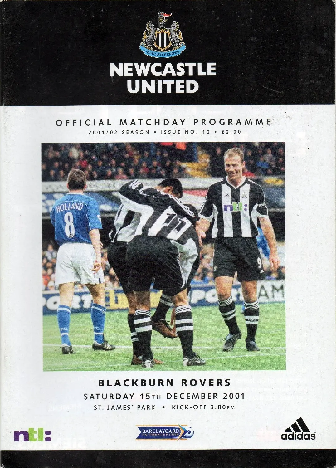Newcastle United vs. Blackburn Rovers (December 15, 2001)