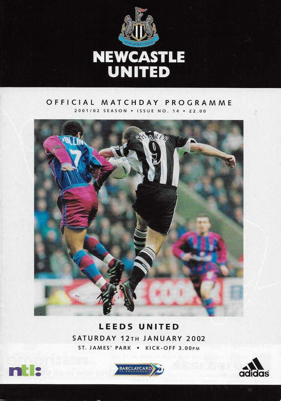 Newcastle United vs. Leeds United (January 12, 2002)